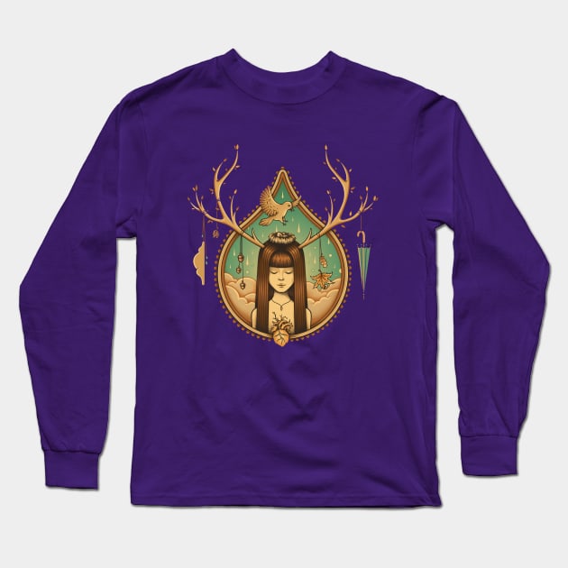 Autumn Delight Long Sleeve T-Shirt by enkeldika2